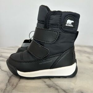 Sorel Toddler Whitney II Strap Waterproof Boots Size 5 NWT